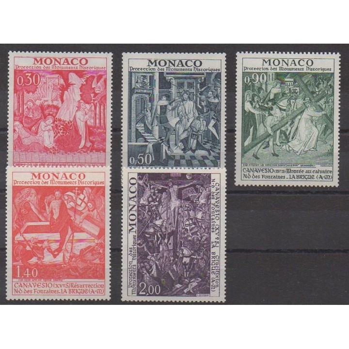 Buy this set of stamps of Monaco of the year 1972 (Nb 905/909).