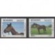 Emirats arabes unis - 2001 - No 637/638 - Chevaux