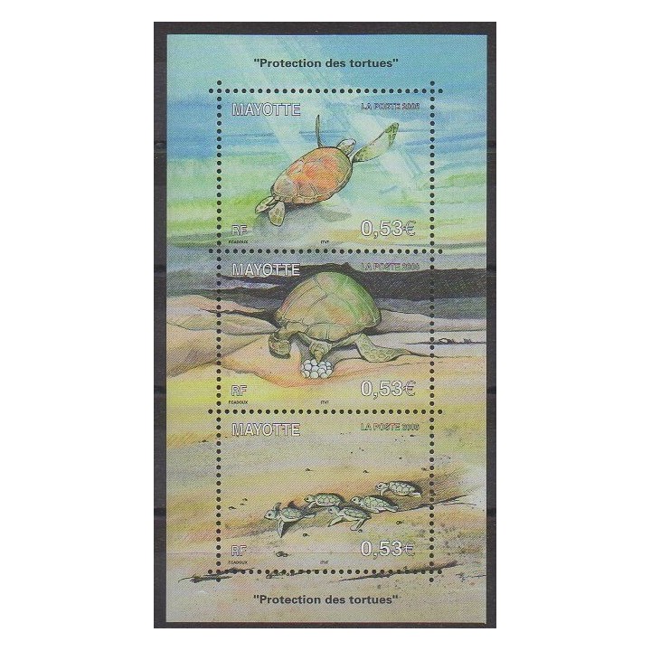 Buy this souvenir sheet  of Mayotte of the year 2006 (Nb F184).