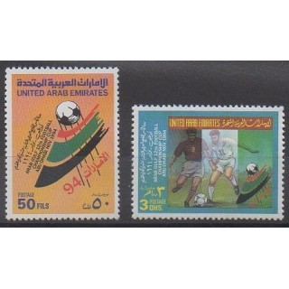 Buy this set of stamps of United Arab Emirates of the year 1994 (Nb 444/445).