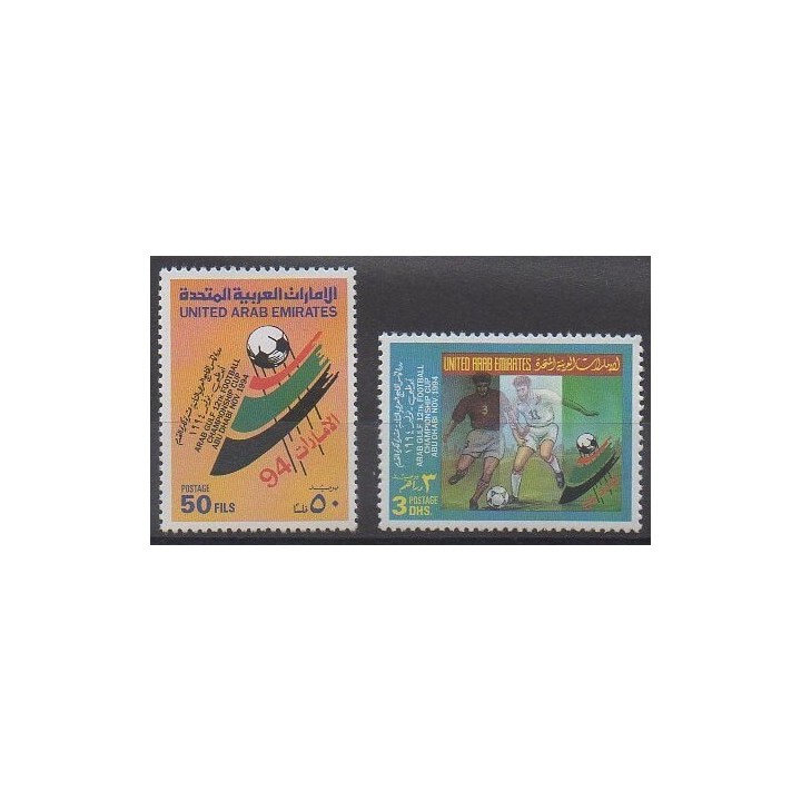 Acheter cette série de timbres des Emirats arabes unis de l'année 1994 (No 444/445).
