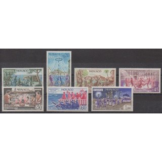Buy this set of stamps of Monaco of the year 1973 (Nb 939/945).