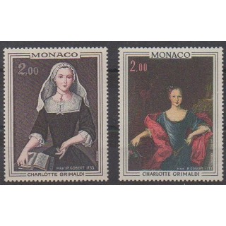 Acheter cette série de timbres de Monaco de l'année 1973 (No 946/947).