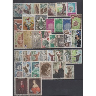 Acheter les timbres de Monaco  de l'année 1970 (No 809/846).