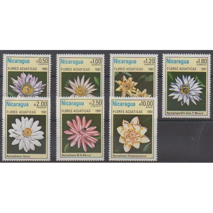 Buy this set of stamps of Nicaragua of the year 1981 (Nb 1155/1160 - PA965).