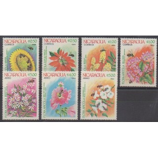 Buy this set of stamps of Nicaragua of the year 1984 (Nb 1326/1329 - PA1056/PA1059).