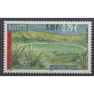 Buy this stamp of Mayotte of the year 2001 (Nb 110).