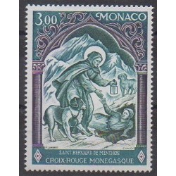 Monaco - 1974 - No 956 - Santé ou Croix-Rouge