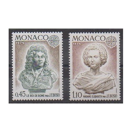 Monaco - 1974 - No 957/958 - Art - Europa