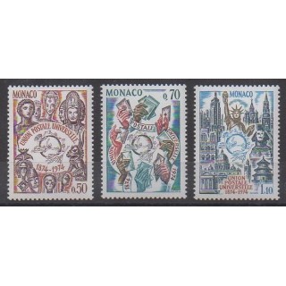 Buy this set of stamps of Monaco of the year 1974 (Nb 953/955).
