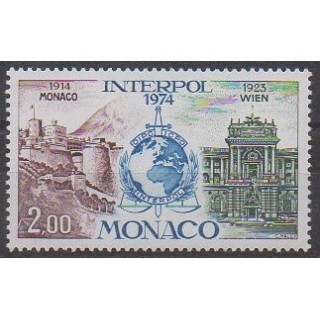 Acheter ce timbre de Monaco de l'année 1974 (No 966).