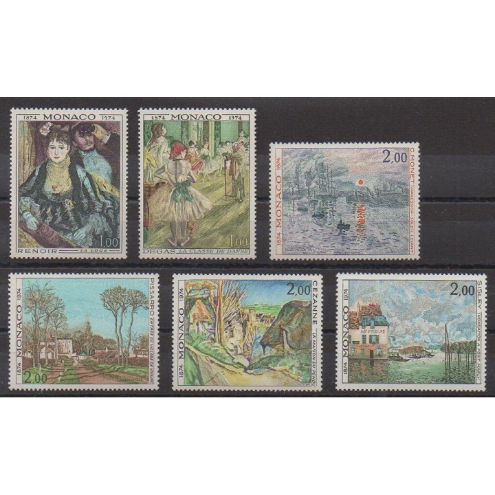 Buy this set of stamps of Monaco of the year 1974 (Nb 967/972).