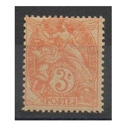 France - Varieties - 1900 - Nb 109e