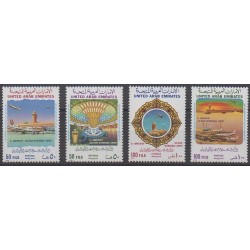 Emirats arabes unis - 1988 - No 232/235 - Aviation