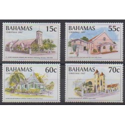 Bahamas - 1995 - Nb 868/871 - Churches
