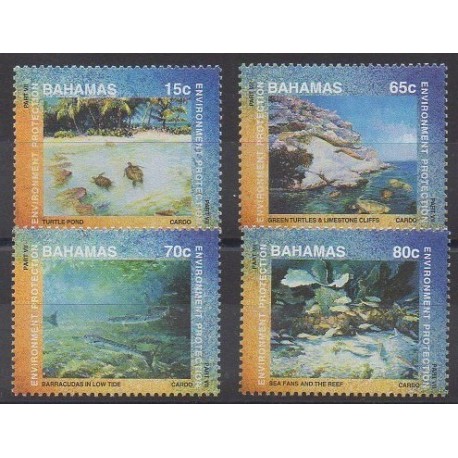 Bahamas - 1999 - No 1013/1016 - Environnement