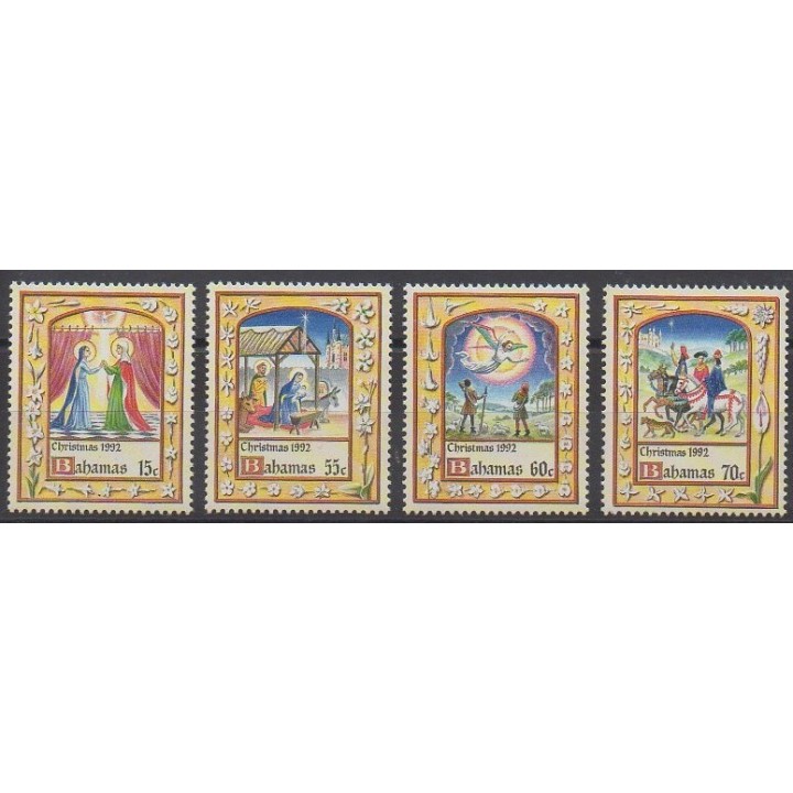 Buy this set of stamps of Bahamas of the year 1992 (Nb 779/782).