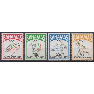 Buy this set of stamps of Bahamas of the year 1992 (Nb 773/776).