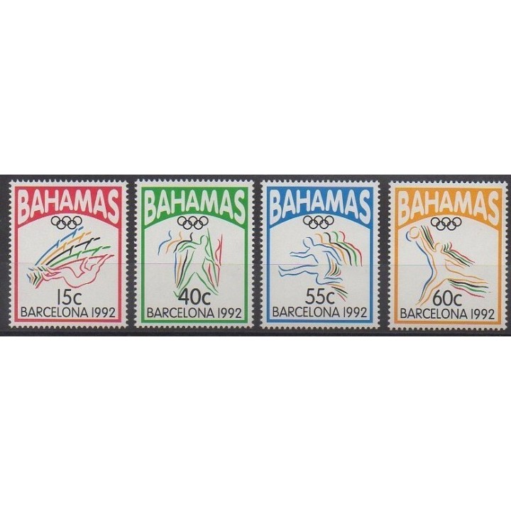 Buy this set of stamps of Bahamas of the year 1992 (Nb 773/776).