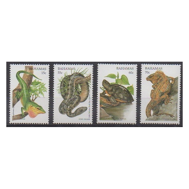 Buy this set of stamps of Bahamas of the year 1996 (Nb 899/902).