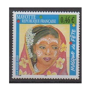 Buy this stamp of Mayotte of the year 2003 (Nb 142).