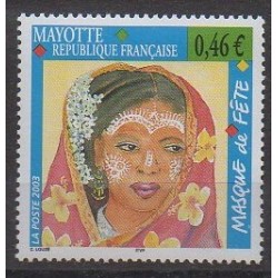 Mayotte - 2003 - Nb 142 - Masks or carnaval