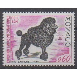 Monaco - 1975 - No 1037 - Chiens