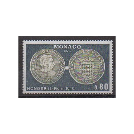 Monaco - 1975 - No 1040 - Monnaies, billets ou médailles