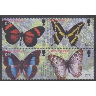 Acheter cette série de timbres de Montserrat de l'année 2004 (No 1126/1129).