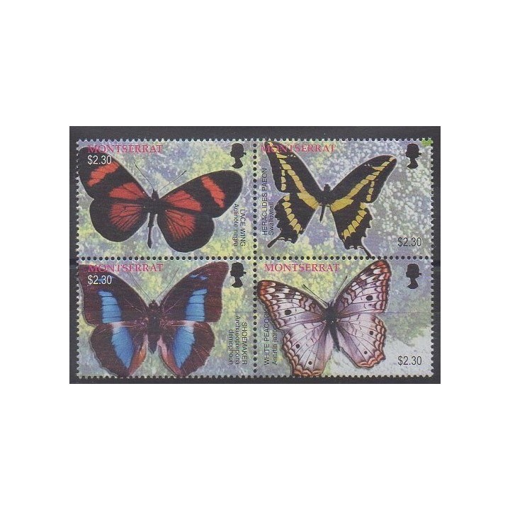 Buy this set of stamps of Montserrat of the year 2004 (Nb 1126/1129).