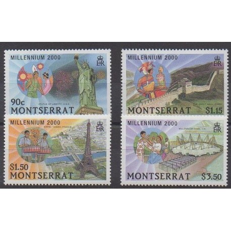 Montserrat - 2000 - No 1027/1030