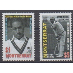 Montserrat - 2000 - Nb 1021/1022 - Various sports