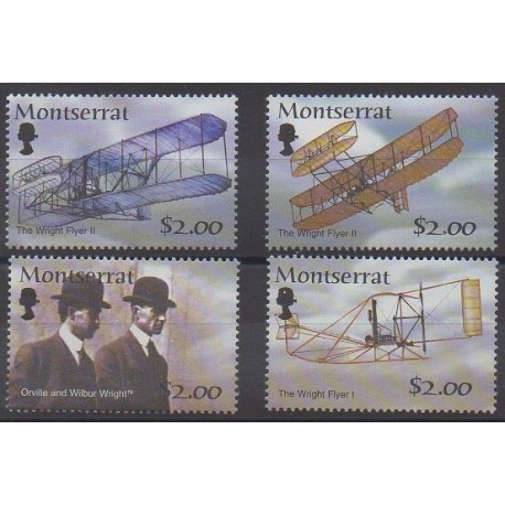 Montserrat - 2003 - No 1093/1096 - Aviation