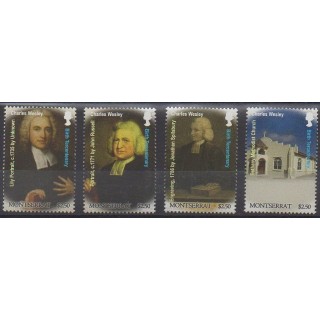 Acheter cette série de timbres de Montserrat de l'année 2007 (No 1266/1269).