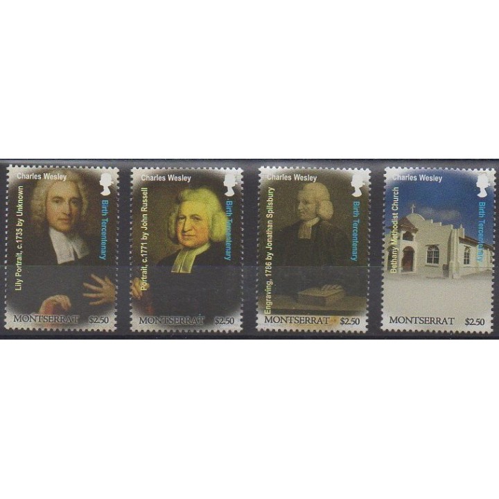 Buy this set of stamps of Montserrat of the year 2007 (Nb 1266/1269).