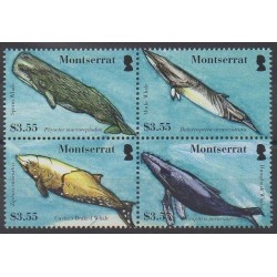 Montserrat - 2008 - Nb 1270/1273 - Mamals - Sea animals