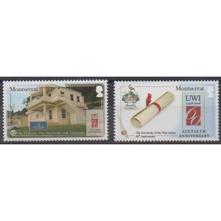 Buy this set of stamps of Montserrat of the year 2008 (Nb 1298/1299).