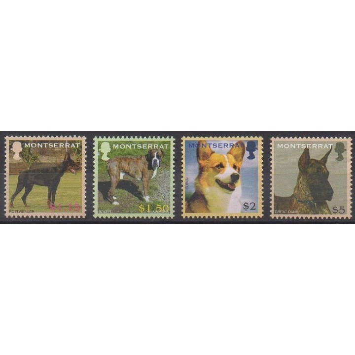 Buy this set of stamps of Montserrat of the year 2006 (Nb 1206/1209).