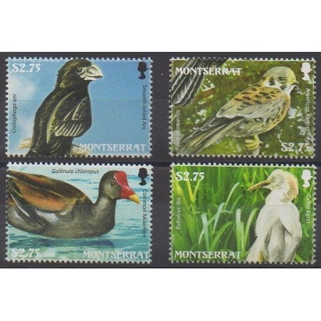 Montserrat - 2009 - Nb 1316/1319 - Birds