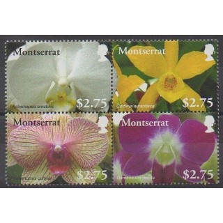 Acheter cette série de timbres de Montserrat de l'année 2008 (No 1303A/1303D).