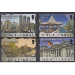 Montserrat - 2010 - Nb 1356/1359 - Monuments