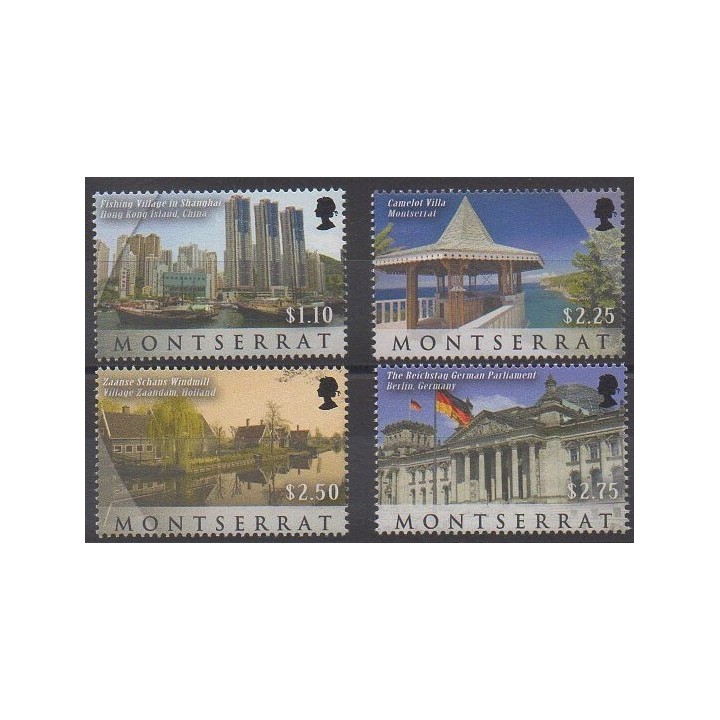 Acheter cette série de timbres de Montserrat de l'année 2010 (No 1356/1359).