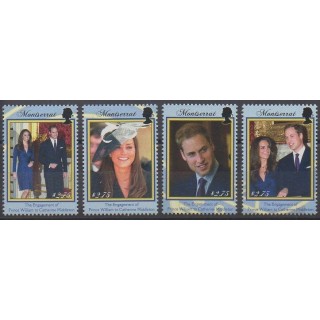 Acheter cette série de timbres de Montserrat de l'année 2010 (No 1377/1380).