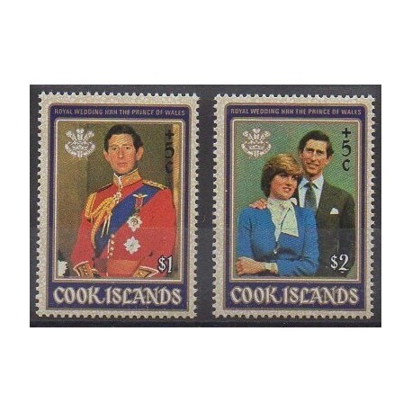 Cook (Islands) - 1981 - Nb 645/646 - Royalty