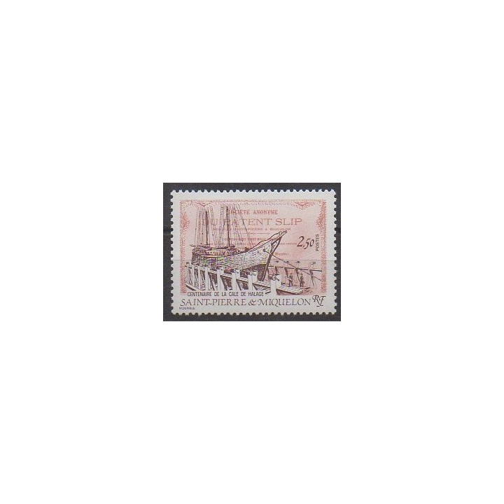 Buy this stamp of Saint-Pierre et Miquelon of the year 1987 (Nb 479).