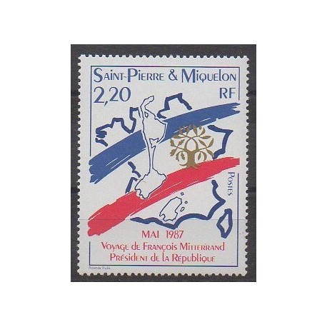 Saint-Pierre and Miquelon - 1987 - Nb 478