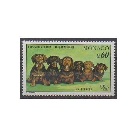 Monaco - 1976 - Nb 1051 - Dogs