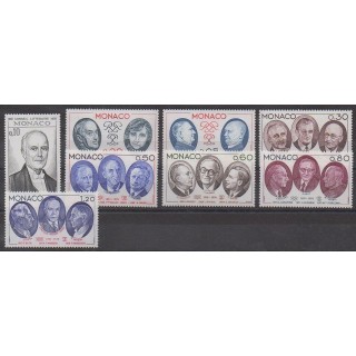 Acheter cette série de timbres de Monaco de l'année 1976 (No 1043/1050).