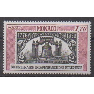 Acheter ce timbre de Monaco de l'année 1976 (No 1055).
