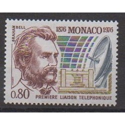 Monaco - 1976 - No 1053 - Télécommunications